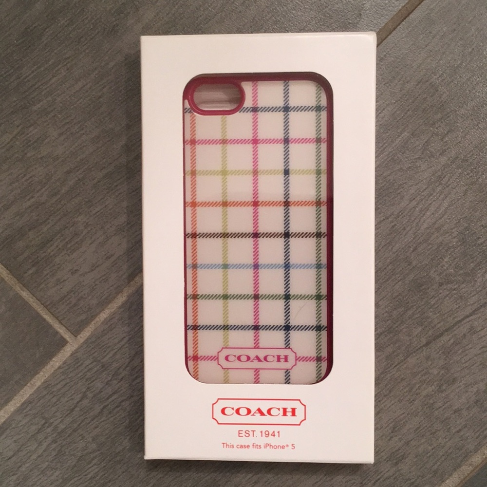 COACH iPhone Case - fits iPhone 5
